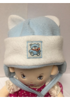 Obrázok pre Detská čiapka modrá s mackom