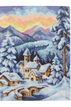 Obrázok pre Gobelin 2510 Dedina v zime