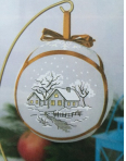 Obrázok pre Sada Vianočná guľa s domčekmi v zime 10287