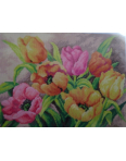 Obrázok pre Gobelin Farebné tulipány 2618