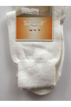 Obrázok pre Ponožky biele Tatrasvit 15-16 