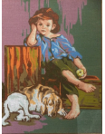Obrázok pre Gobelin 40.101 Chlapec so psom